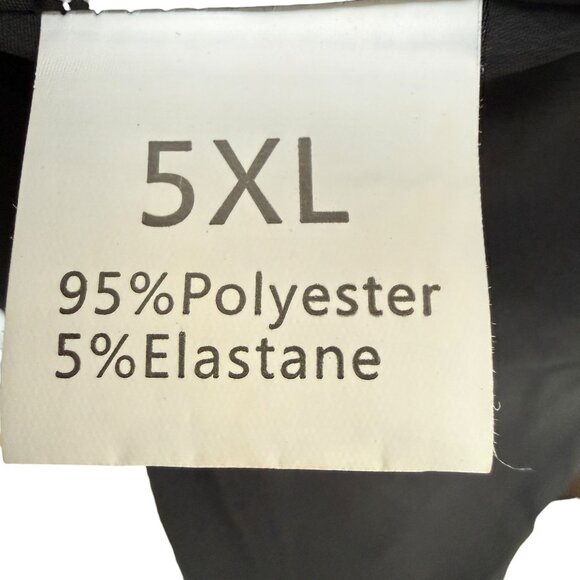 Autumn Floral Satin Evening Jacket Plus Size 5XL Black Duster Party Formal NWOT - Picture 6 of 7